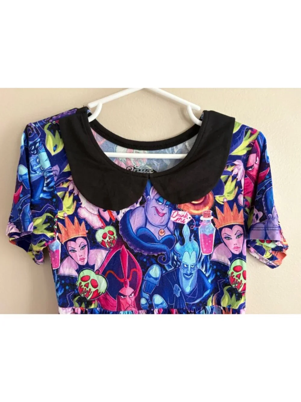 Onyx & Lore Disney Villains Dress Girls Evil Queen Ursula Maleficent Size 8 T
